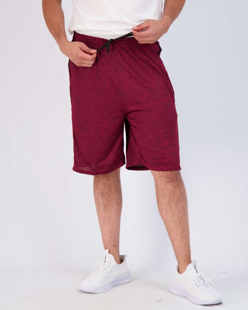 REALESSENTIALS Real Essentials Menâ€™s 5 Pack: 9" Dry-Fit Shorts â€“ Athletic Gym, Workout, Basketball, Running, Casual Lounge Active Pockets, Set 3, XL - Image 4